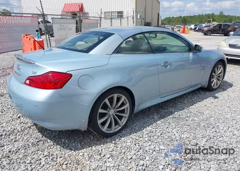 2010 Infiniti G37 z USA, uszkodzony, nr VIN JN1CV6FE0AM354683